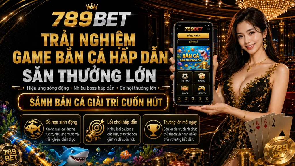 789BET – Tải APP 789BET – Link 789 BET Chính Thức 2026 4 Trải nghiệm game bắn cá hấp dẫn săn thưởng lớn