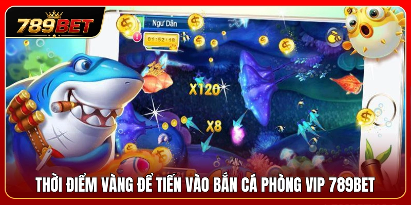 Bắn Cá Phòng VIP 789BET – Khi Nào Nên Vào Bàn Mức Cao? 4 Khung giờ vàng giúp ngư thủ tự tin bước vào bắn cá phòng VIP 789BET